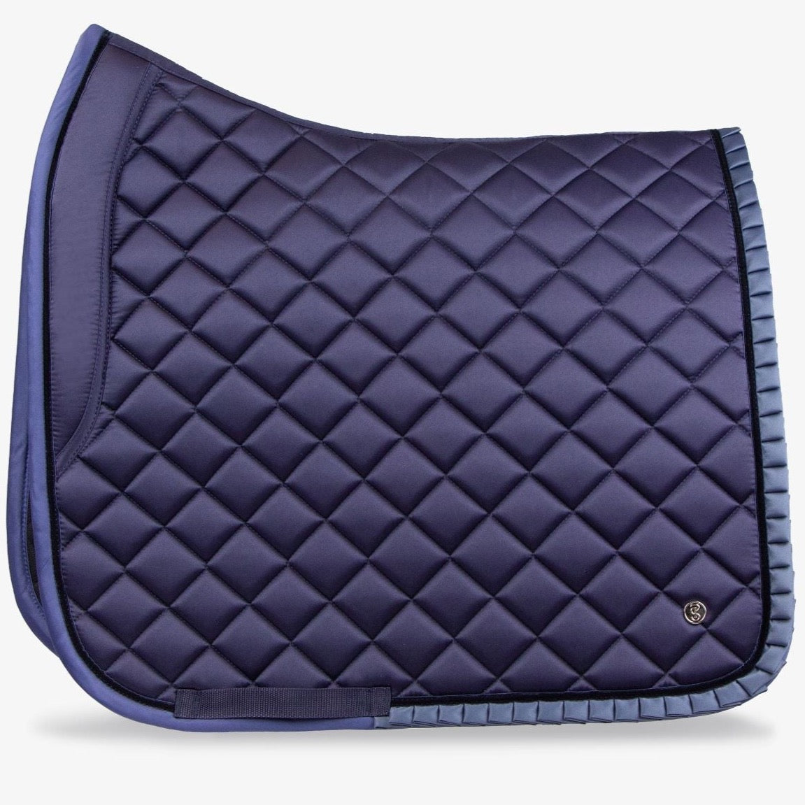 PSOS Dressage Pad Diamond Ruffle | Midnight Blue