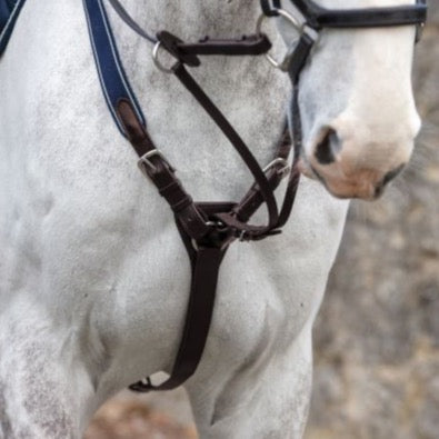 Rambo Micklem Breastplate 3-point | Brown