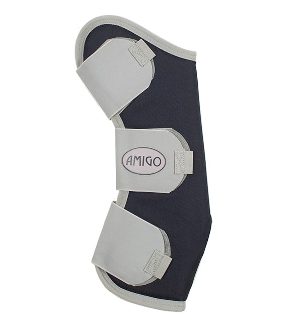 Amigo Ripstop Travel Boots | Navy W/ Silver