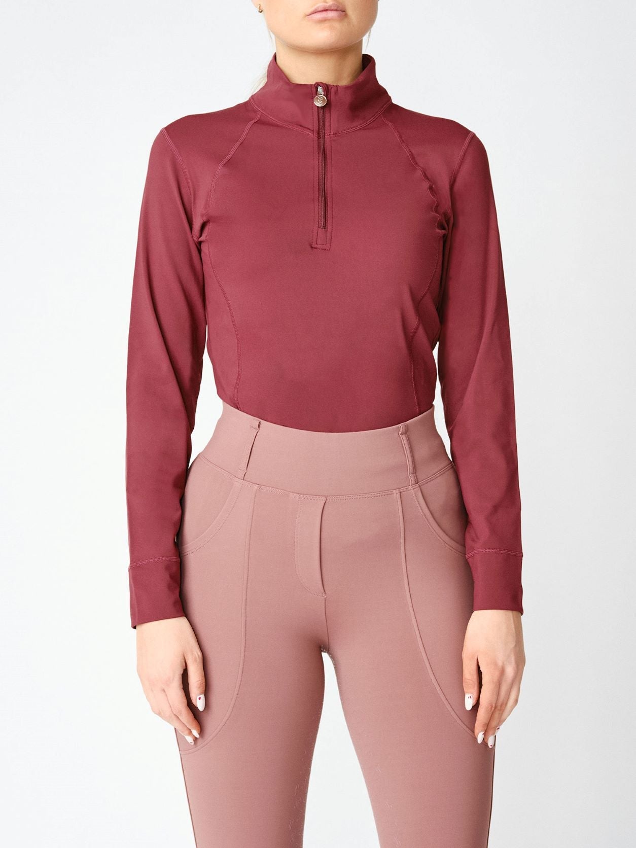 PSOS Wivianne L/S Base Layer | Wine