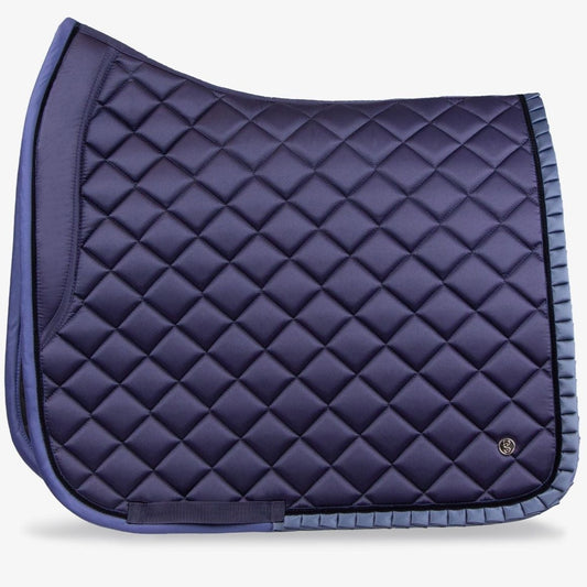 PSOS Dressage Pad Diamond Ruffle | Midnight Blue