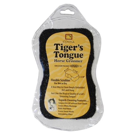 Tiger's Tongue Sponge | Black