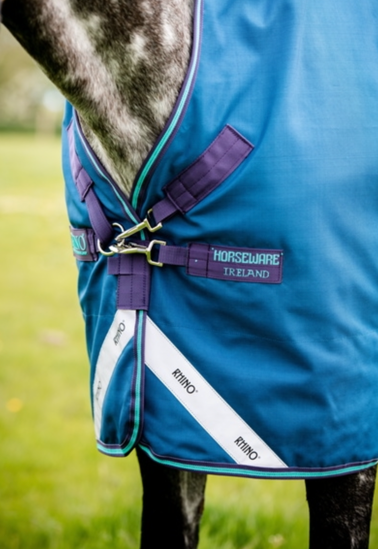 Rhino Plus Lite Turnout 0g | Navy Blue W/ Grey Aqua