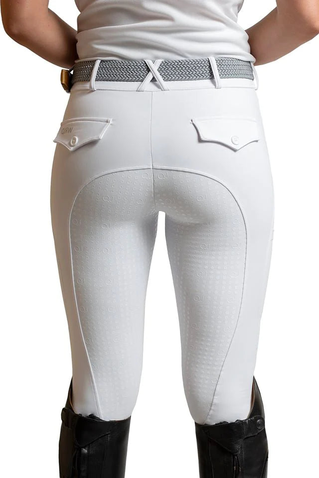 Competition Riding Tights | White