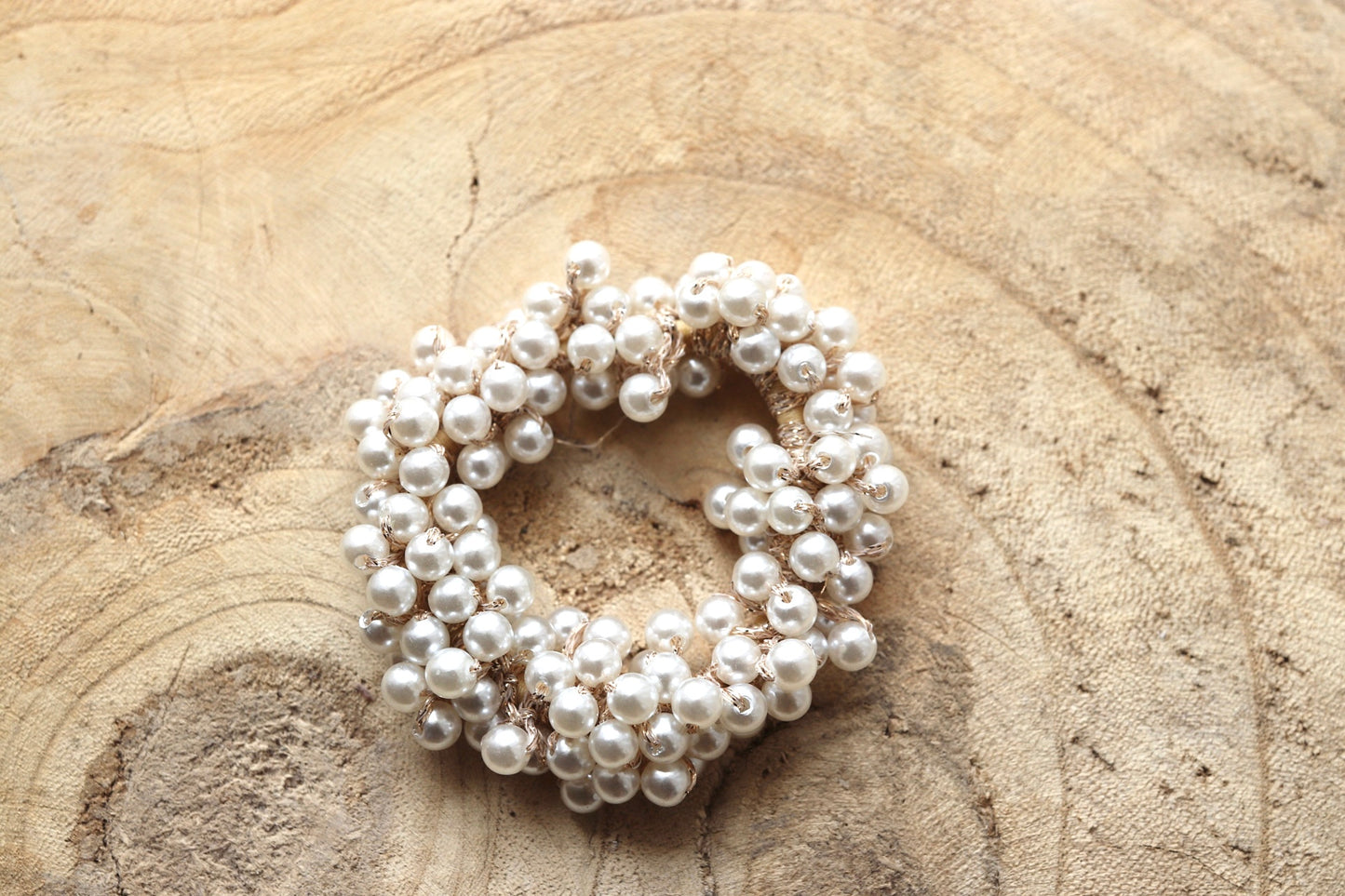 Pearl Scrunchies